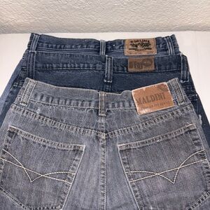 Bundle! 3 pairs of Men’s jeans: Maldini, D’Fay and Roglini Blue